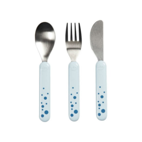 Cutlery set dreamy dots blue 
