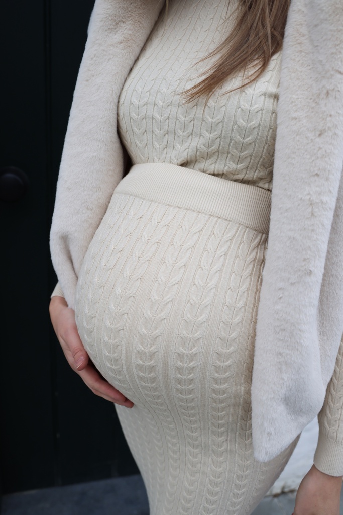 WINTER 23' - CABLE BEIGE SET