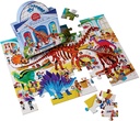 48 pc puzzle Day at the museum/ dinosaur