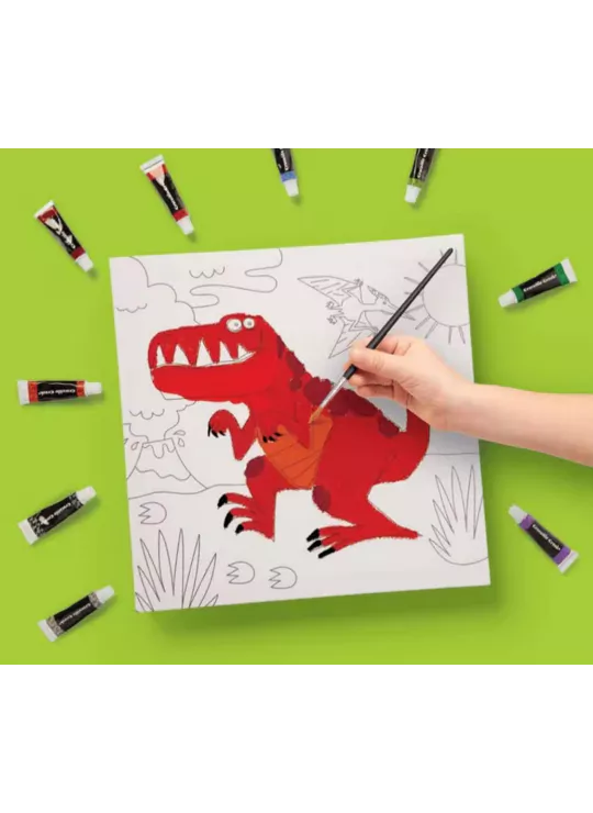 Canvas/Dinosaur