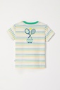 Jongens pyjama - tennis multicolor streep 