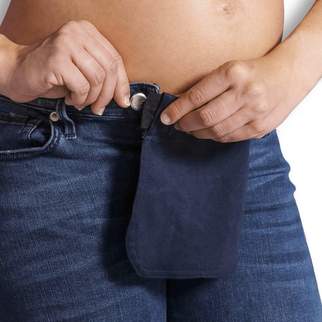 3x Flexibelt Taille-expander - Black/Navy/White