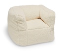 Fauteuil Beanbag Teddy Cream White