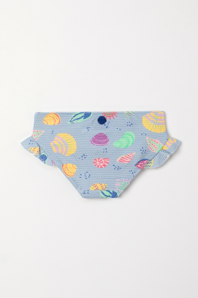 meisjes zwembroek, schelpen print