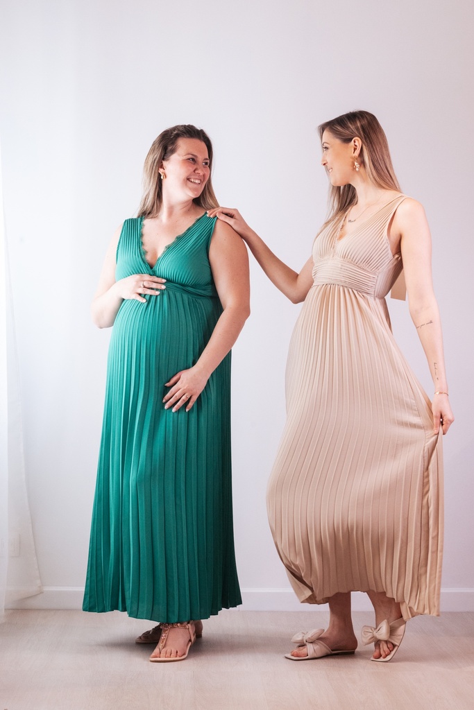 Summer 24’-  Lucille Dress - Nude TU