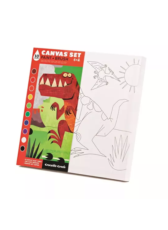 Canvas/Dinosaur