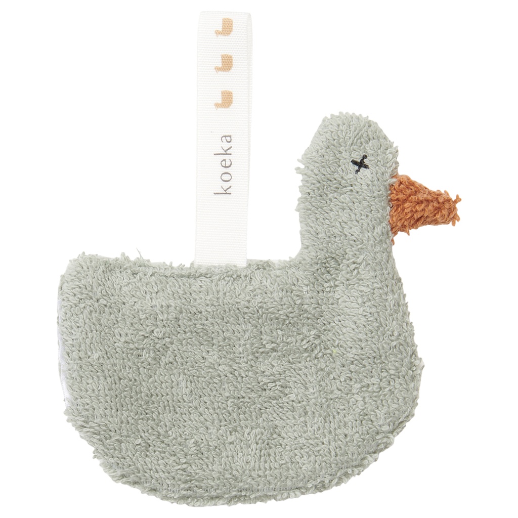 Pacifier cloth Dijon Daily shadow green