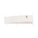 parkbeschermer jersey melange beige + tetra teddy 35x340