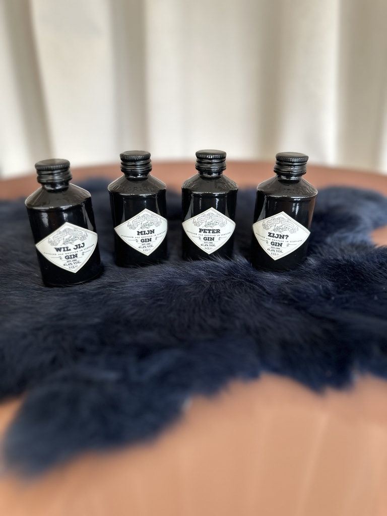 Hendrick's Gin - 4 x 5 cl - Wil je mijn peter worden?