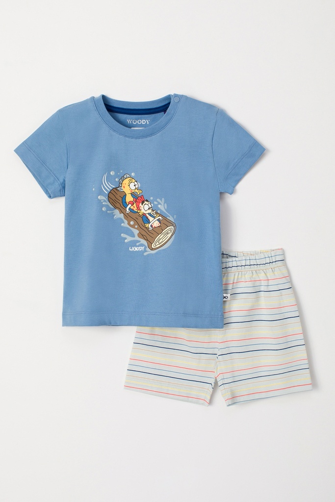 Jongens pyjama - Zeepaardje Blauw