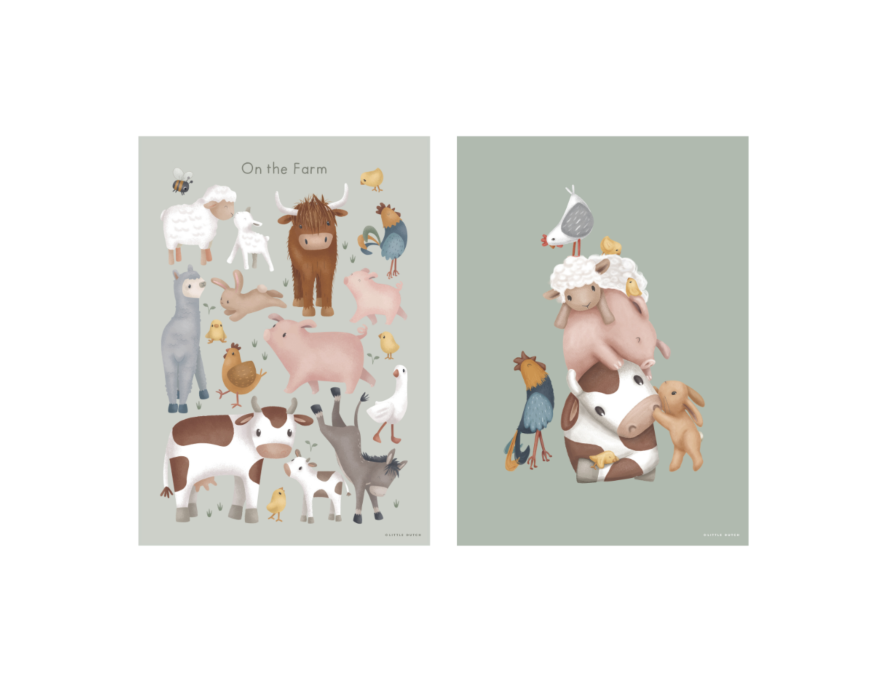 Poster Little Farm - A3