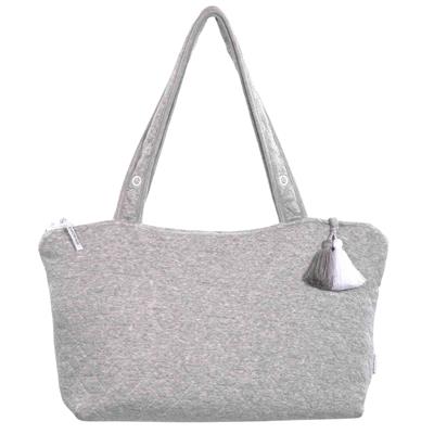 Chevron light grey melange verzorgingstas