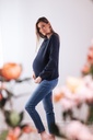 Summer 24’-  Knit Sweater TU - Marineblauw