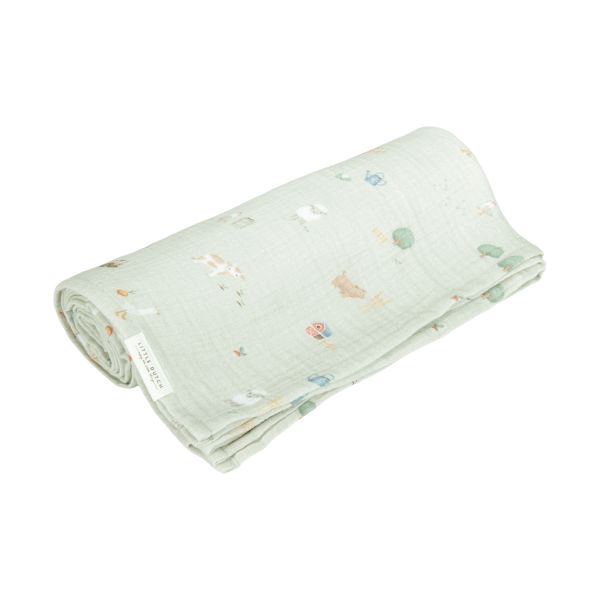 Little Farm Hydrofiel Doek - 120 x 120 cm