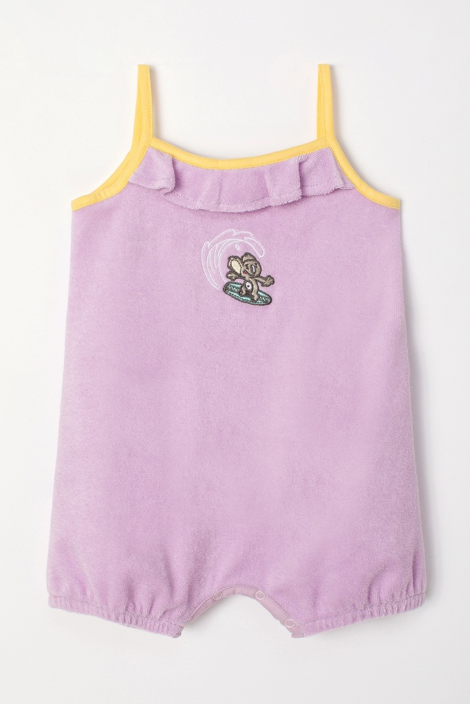 MEISJE JUMPSUIT MAUVE