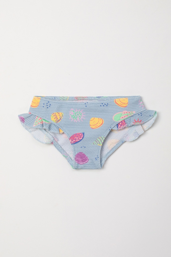 meisjes zwembroek, schelpen print