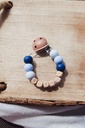 Speenkoord basic donkerblauw - Model Arthur