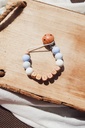 Speenkoord basic babyblauw - Model Amaury