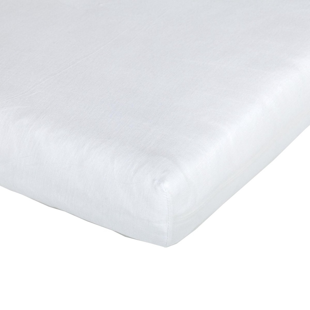 hoeslaken TENCEL white 90x190cm / 100x200cm Träumeland 