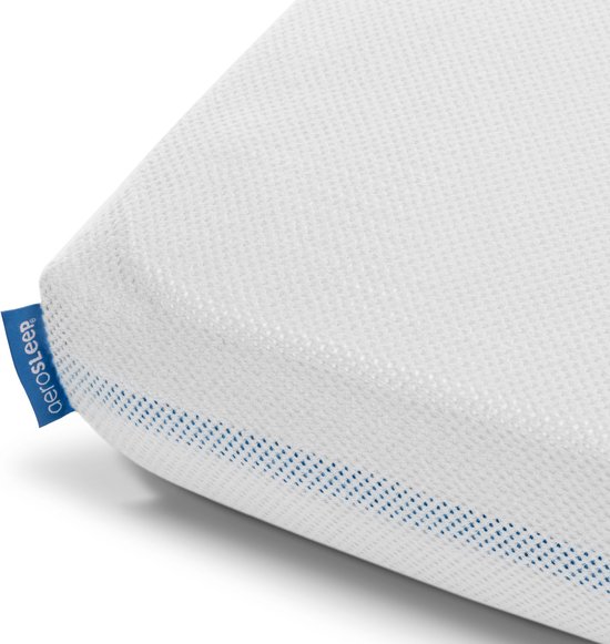 AeroSleep Sleep Safe Fitted Sheet White 120 60