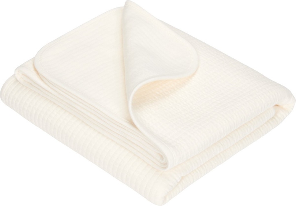 zomerdeken wieg pure soft white