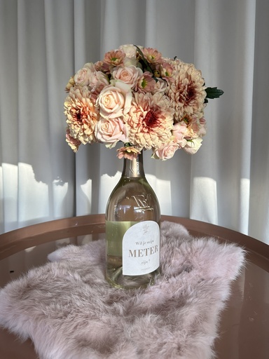 Prosecco DOC Motivo Borgo Molino 75 cl - wil je mijn meter zijn? + VERSE BLOEMEN