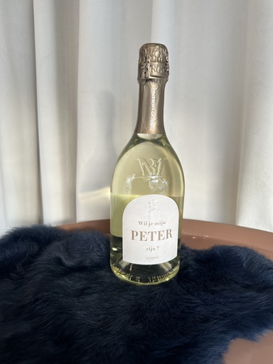 Prosecco DOC Motivo Borgo Molino 75 cl - wil je mijn peter zijn?