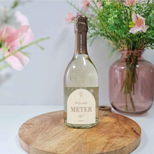 Prosecco DOC Motivo Borgo Molino 75 cl - wil je mijn meter zijn?