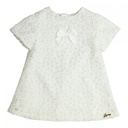 Dress Hase - Off White/Gold Strik