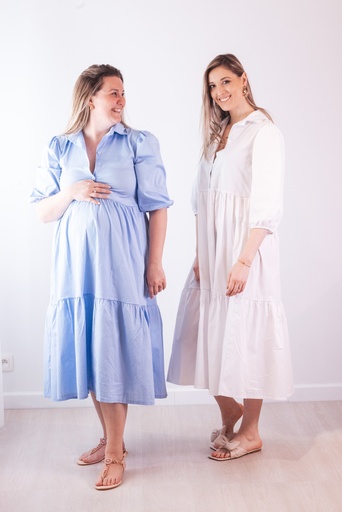 Summer 24’- Dina dress - White TU