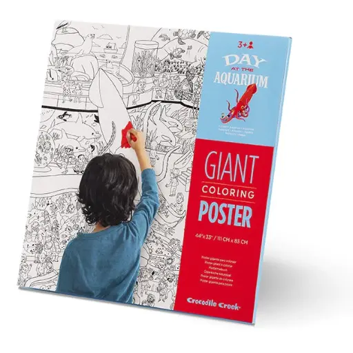 Giant Coloring poster/ aquarium 