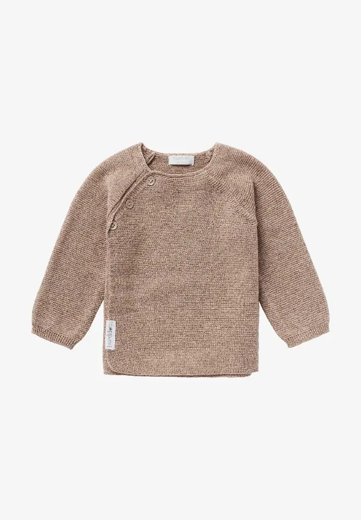 noppies - U cardigan taupe melange